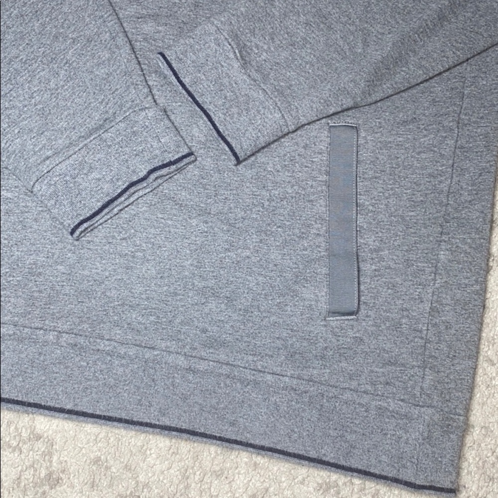 ARMANI EXCHANGE sweater color gray w/ logo size M - Picture 4 of 9